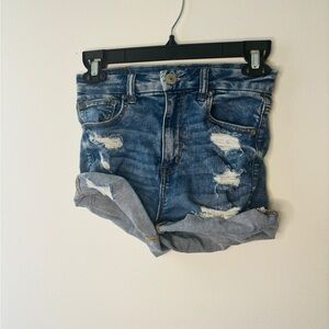 American eagle summer shorts with rips